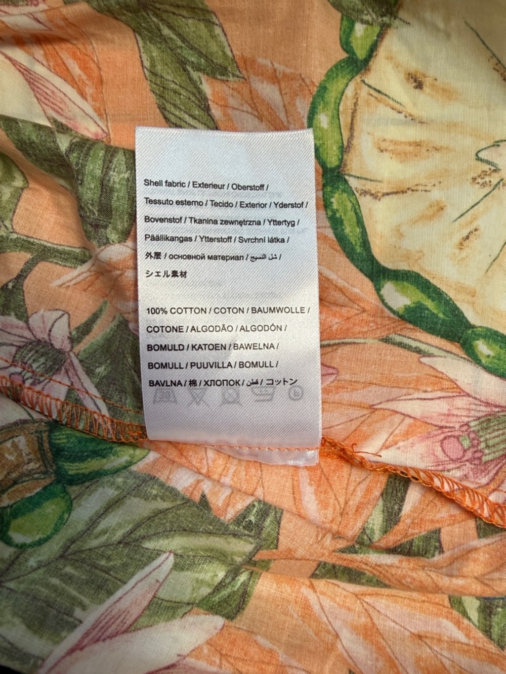 FARM Rio Caipirinha Mini Dress Multicolor Tropical Fruit Print - Picture 7 of 9